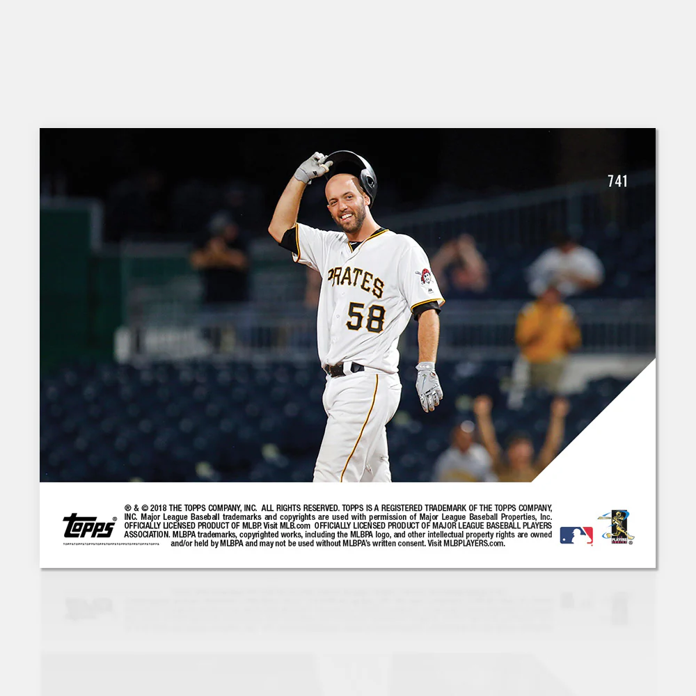 Jacob Stallings - 09/17/2018 TOPPS NOW® Card 741 - Print Run: 278