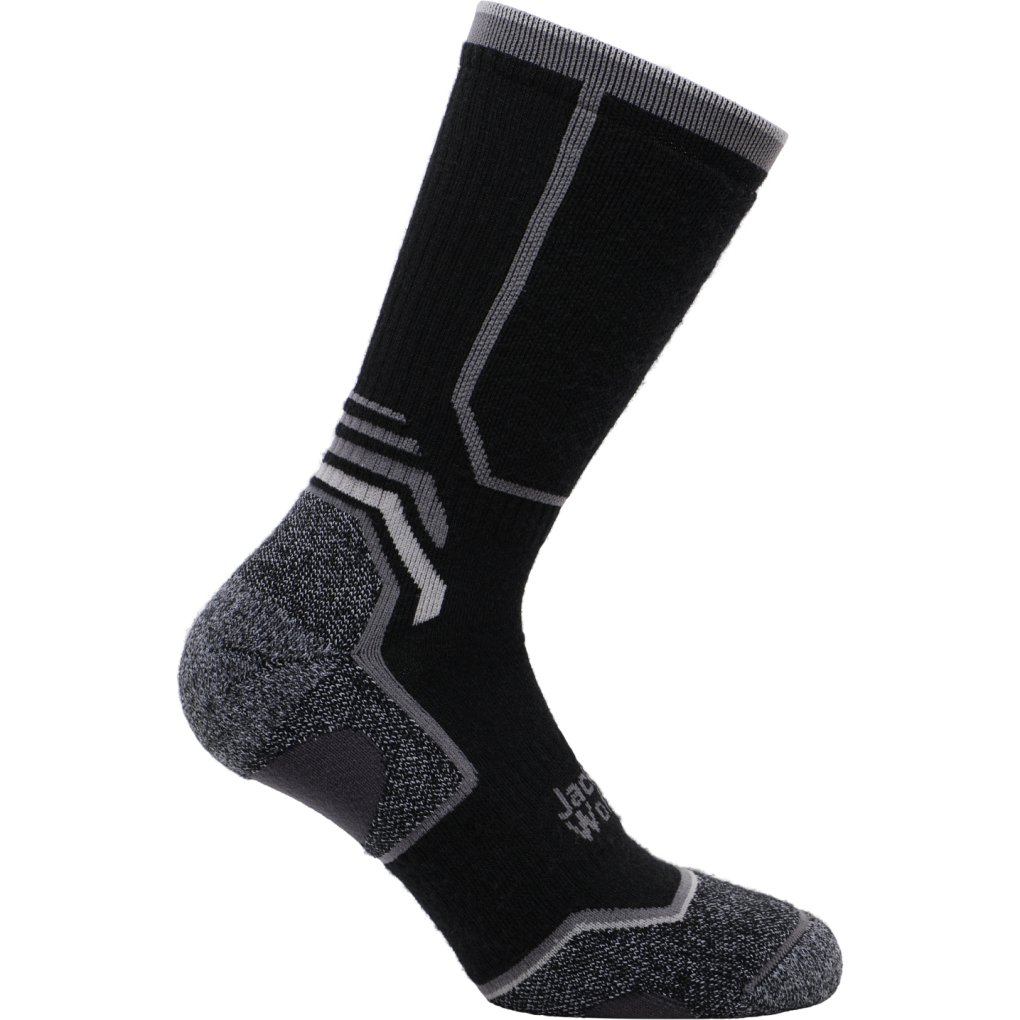 Jack Wolfskin Trek Merino Socks Cl C Unisex - black