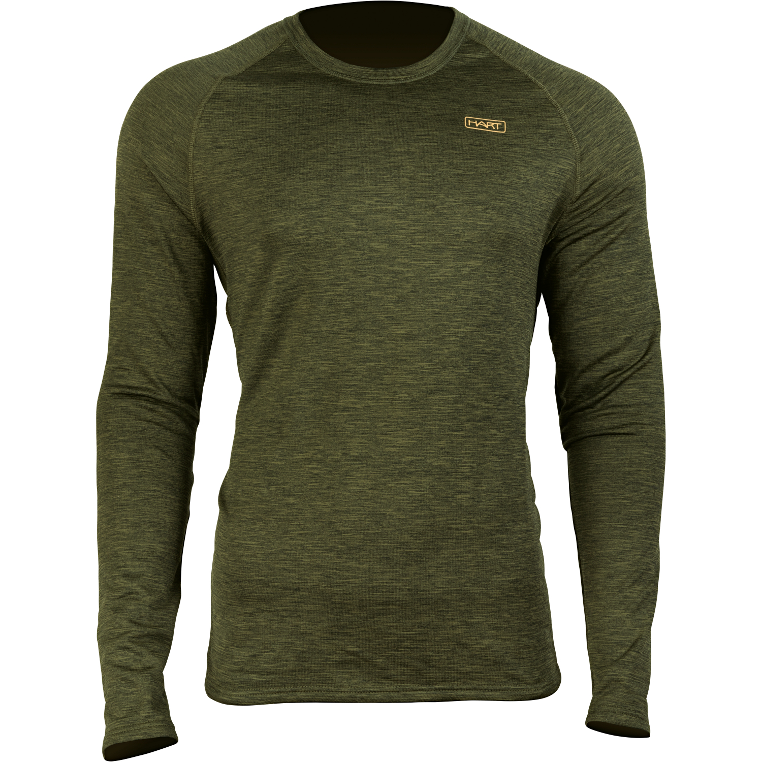 Hart Trail-L Undershirt\/Long-Sleeved Shirt For Men (Dark Olive)