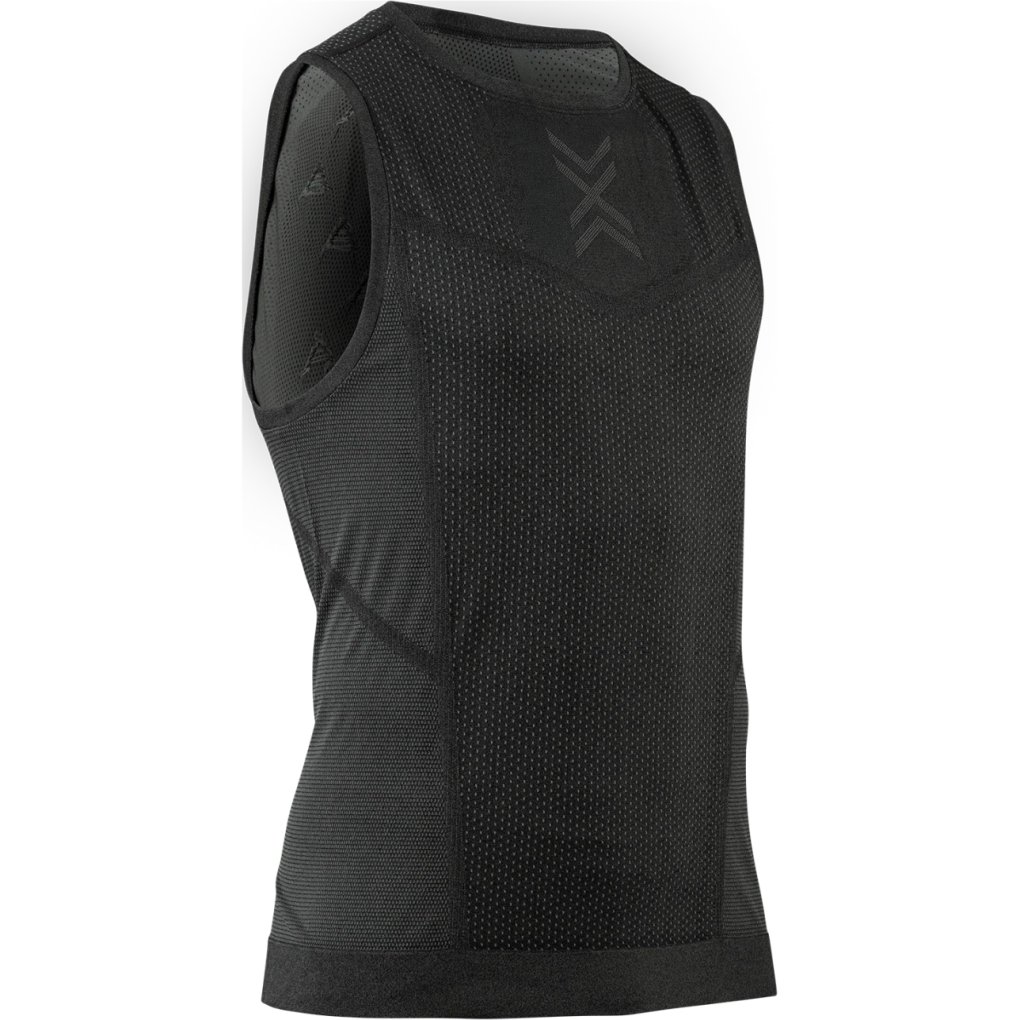 X-Bionic Xceed Run Tank Top Men - x black/rhino grey