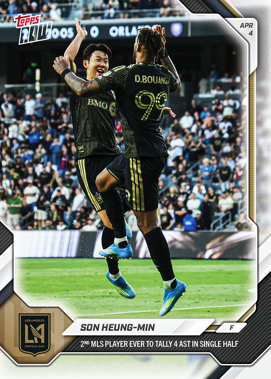 Son Heung-Min - 2026 MLS Topps NOW® - Card 21