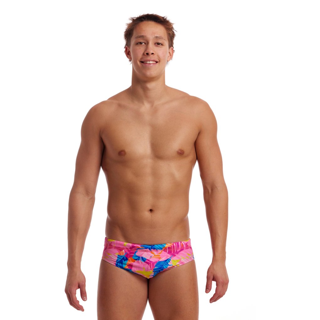 Funky Trunks Classic Eco Swim Briefs Men - Just Jungle