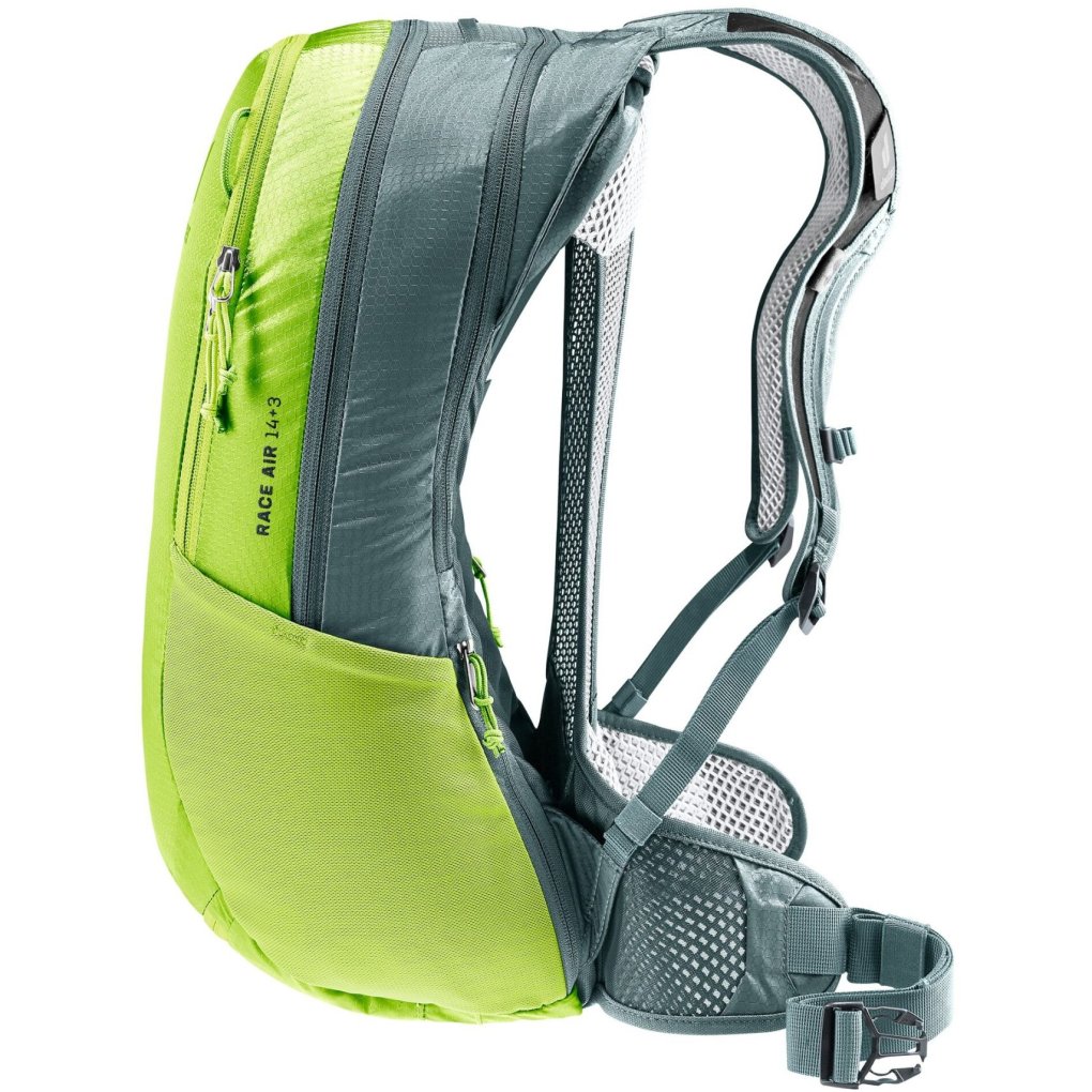 Deuter Race Air 14+3 Bike Backpack - citrus-graphite