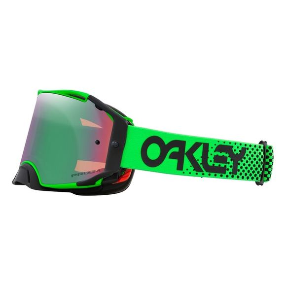 Oakley AIRBRAKE MX MOTO GREEN B1B SCREEN IRRIDIUM 2024 cross mask - Green / GreenRef: OK1655 / 8008082002