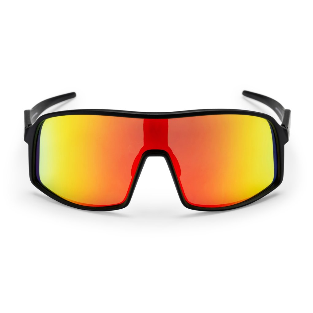 CHPO Henke Glasses - Matte black / Red Mirror