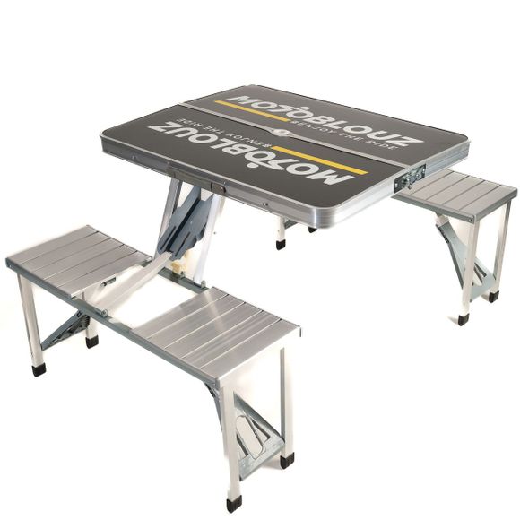 Motoblouz camping table 4 universal seats - GrayRef: MB0463 / MB0463C38113