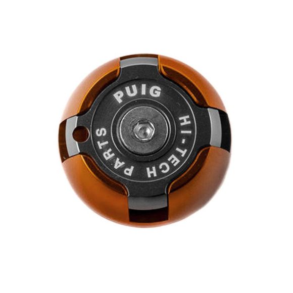 Puig aluminum oil pan plug - orangeRef: 7140