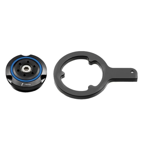 Rizoma Aluminum Oil Drain Plug - BlackRef: RZ0067