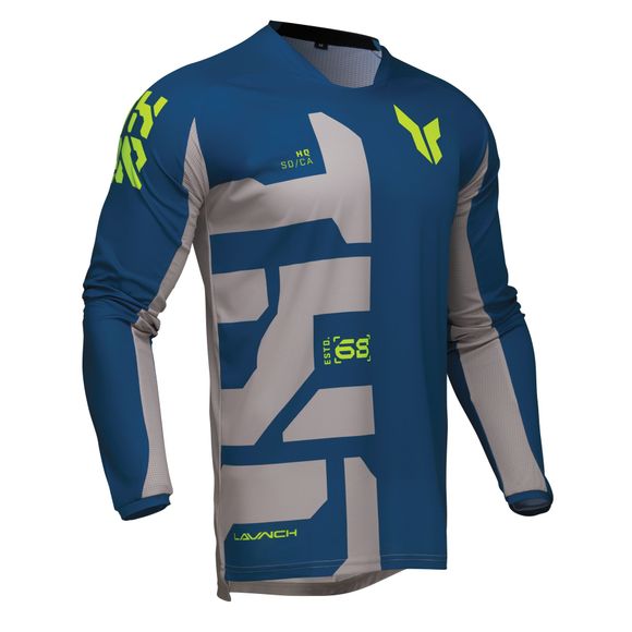Maillot cross Thor LAUNCH FORGE 2025 - BleuRef : TO3023