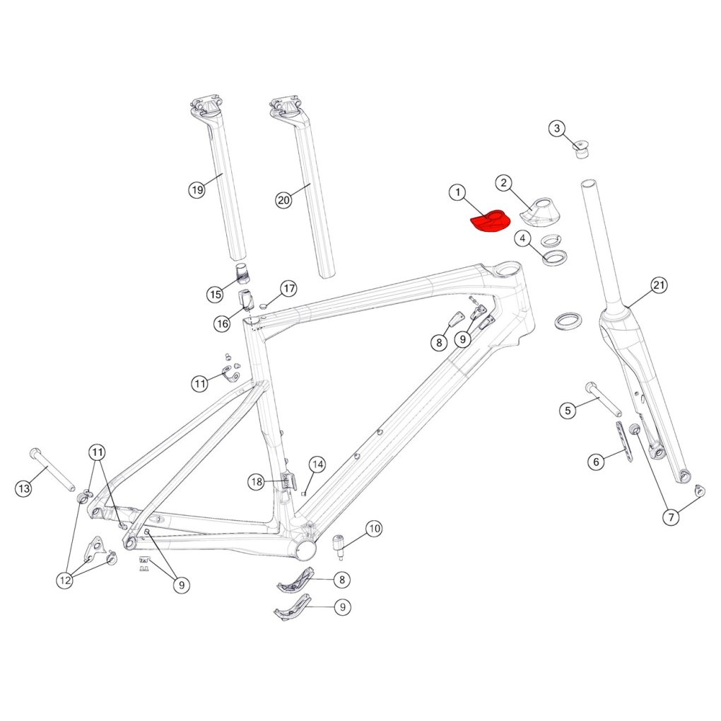 BMC Topcone Low for Roadmachine 02 (as from 2017) - 300718