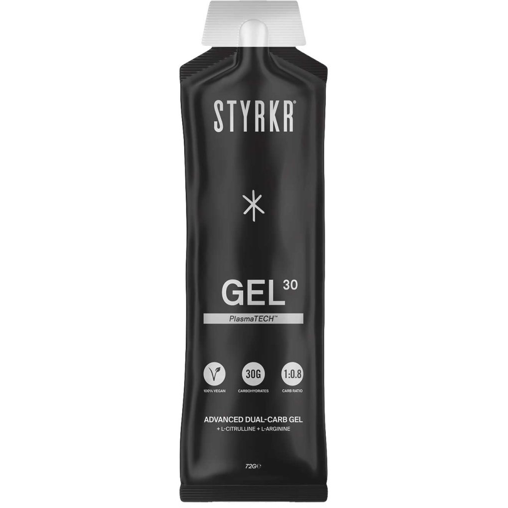 Styrkr GEL30 Dual-Carb Energy Gel - 12x72g