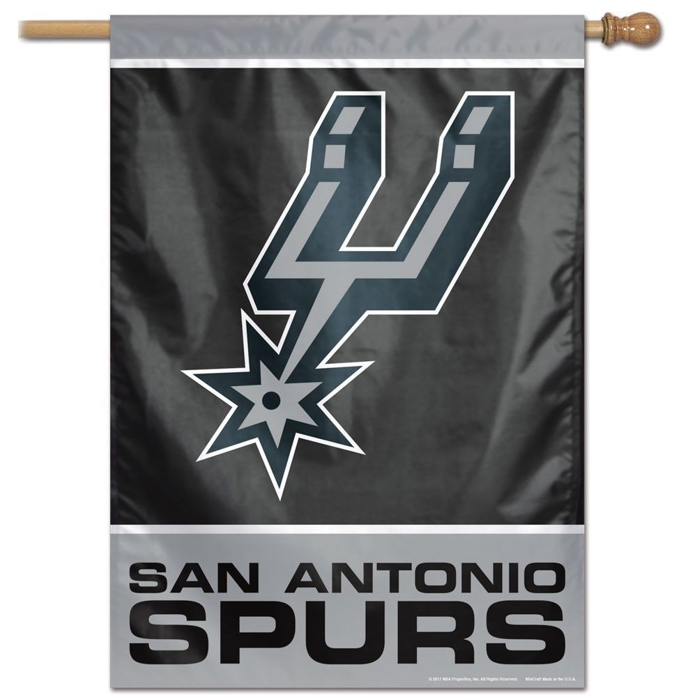 San Antonio Spurs NBA Vertical Flag
