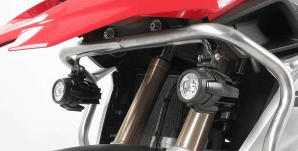 Hepco & Becker engine guard Bracket for original headlights with crash bar - blackRef: Hbe04661A / 4213668 00 01