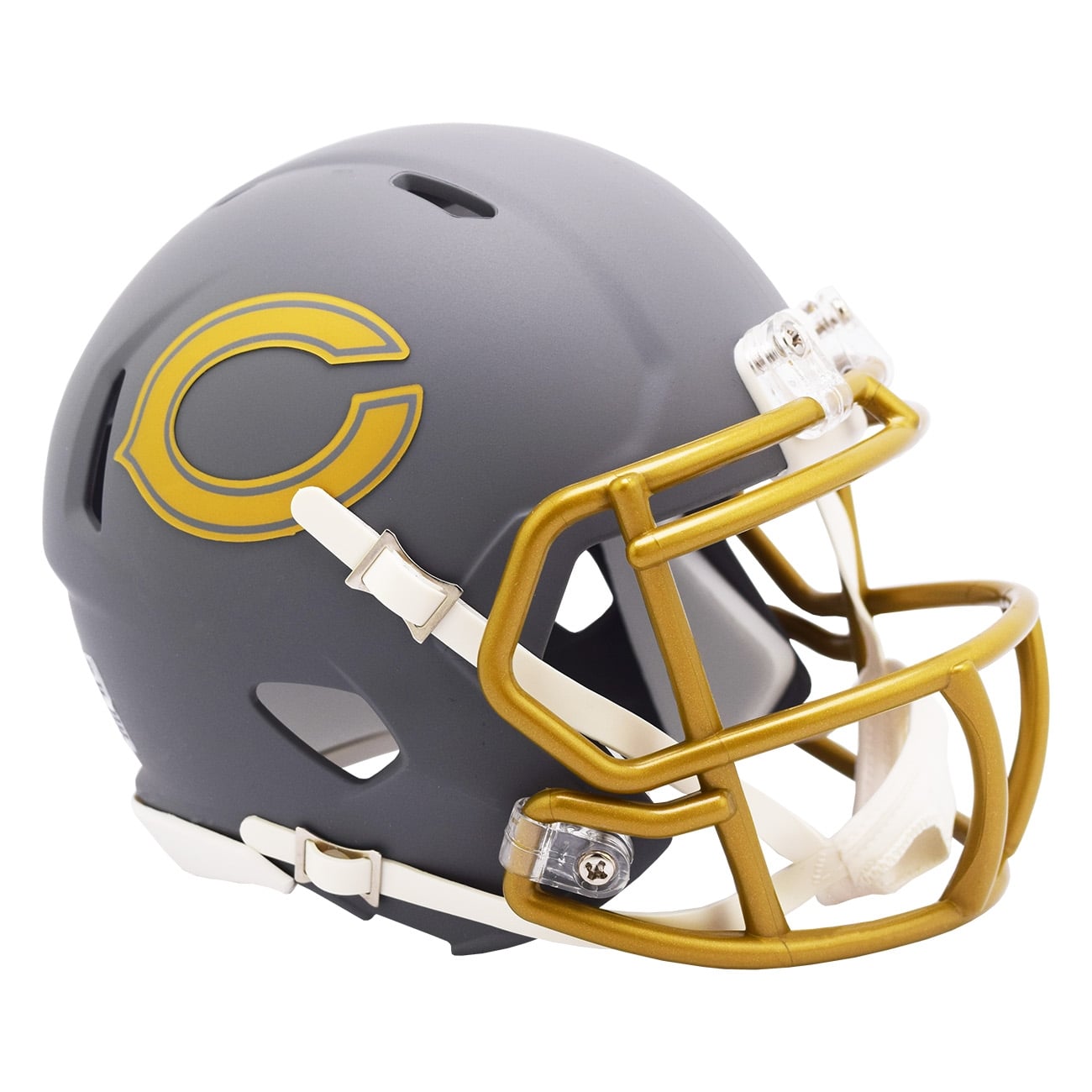 Chicago Bears Slate Alternate NFL Speed Mini Helmet