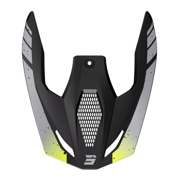 Visor Tt Shot Furious Mirage Gray Neon Yellow Matt 2026 - Gray / YellowRef: so2819 / a06-21oc-d04-p01