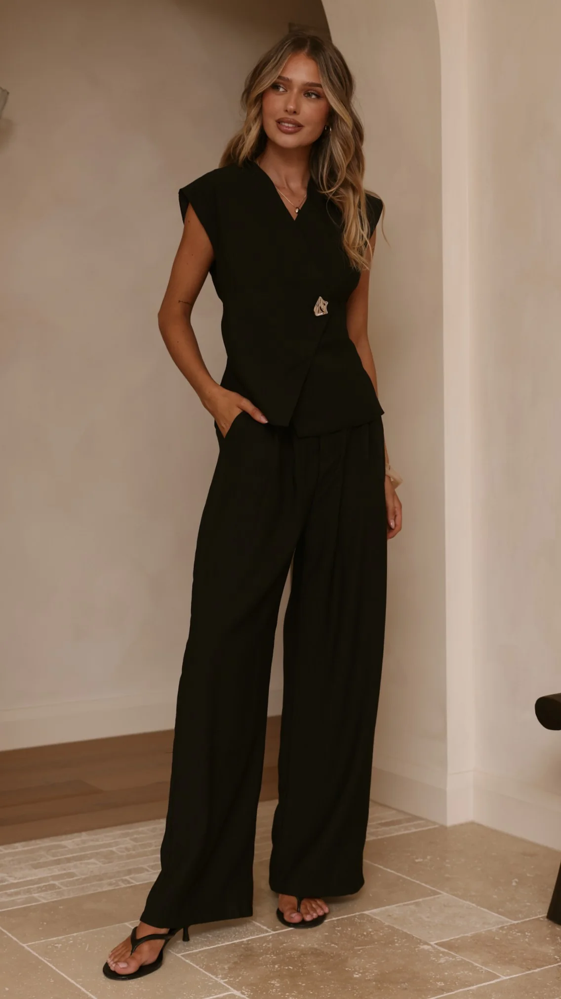 Zahira Pants - Black