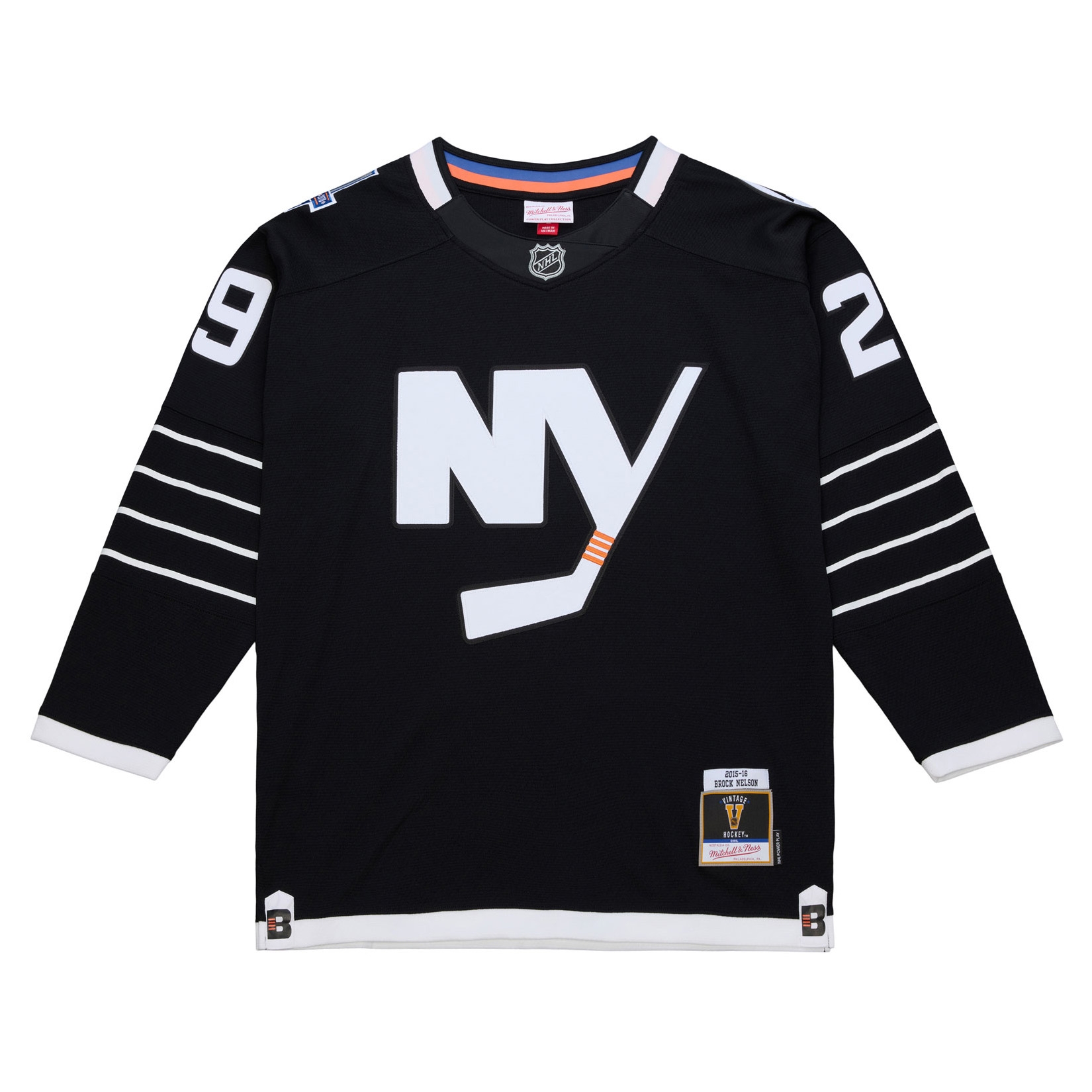 Brock Nelson #29 New York Islanders 2015-16 Premium Power Play NHL Jersey Black