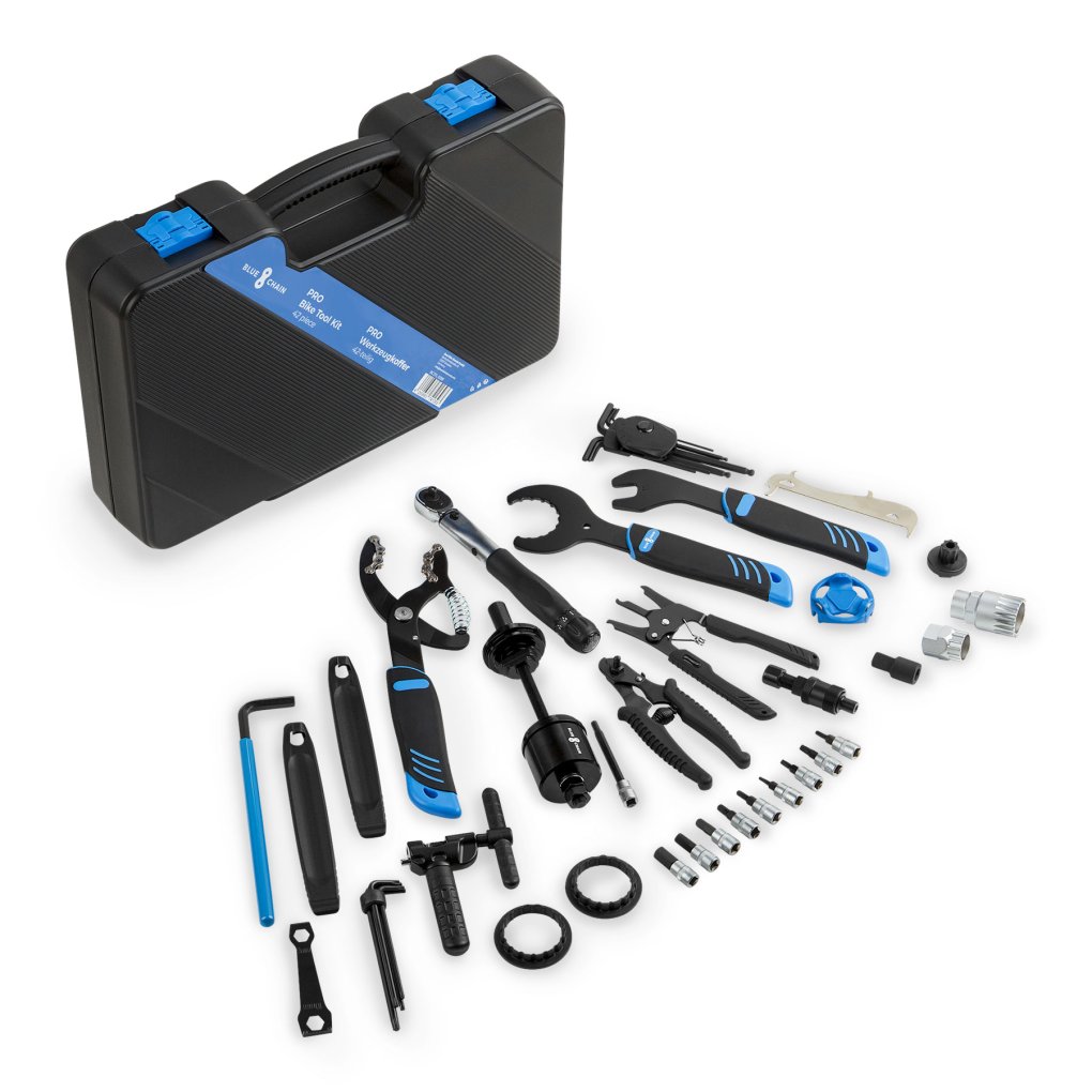 BLUECHAIN Professional Toolbox - 42 Piece - black