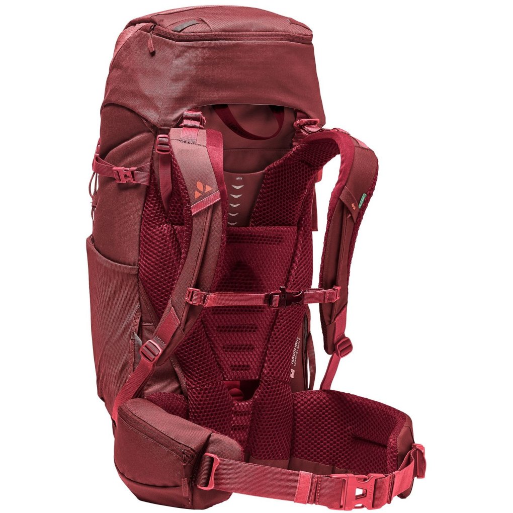 Vaude Asymmetric 38+8L Backpack Women - dark cherry
