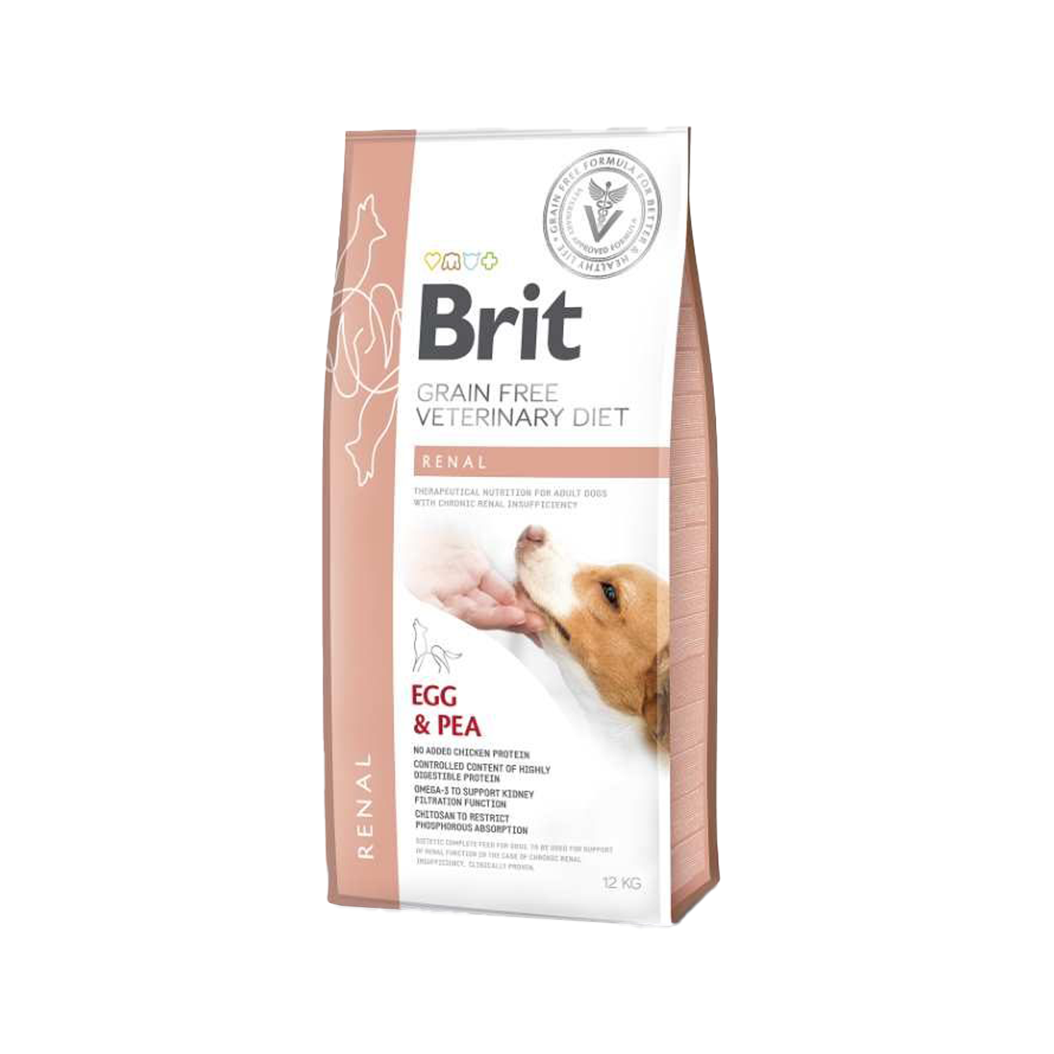 Brit Veterinary Diet Dog - Grain free - Renal - 2 kg