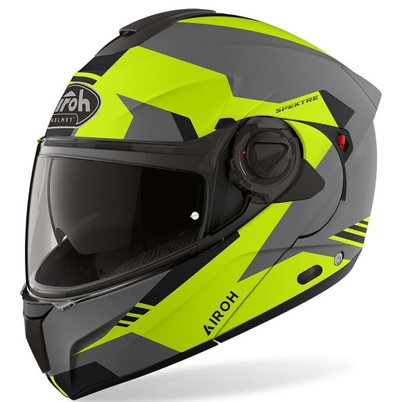 Casque modulable Airoh SPECKTRE - CLEVER - Jaune / NoirRef : AR1251