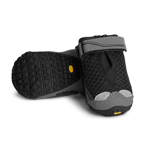 Ruffwear Grip Trex Boots - XXXXS - Obsidian Black - Set of 2