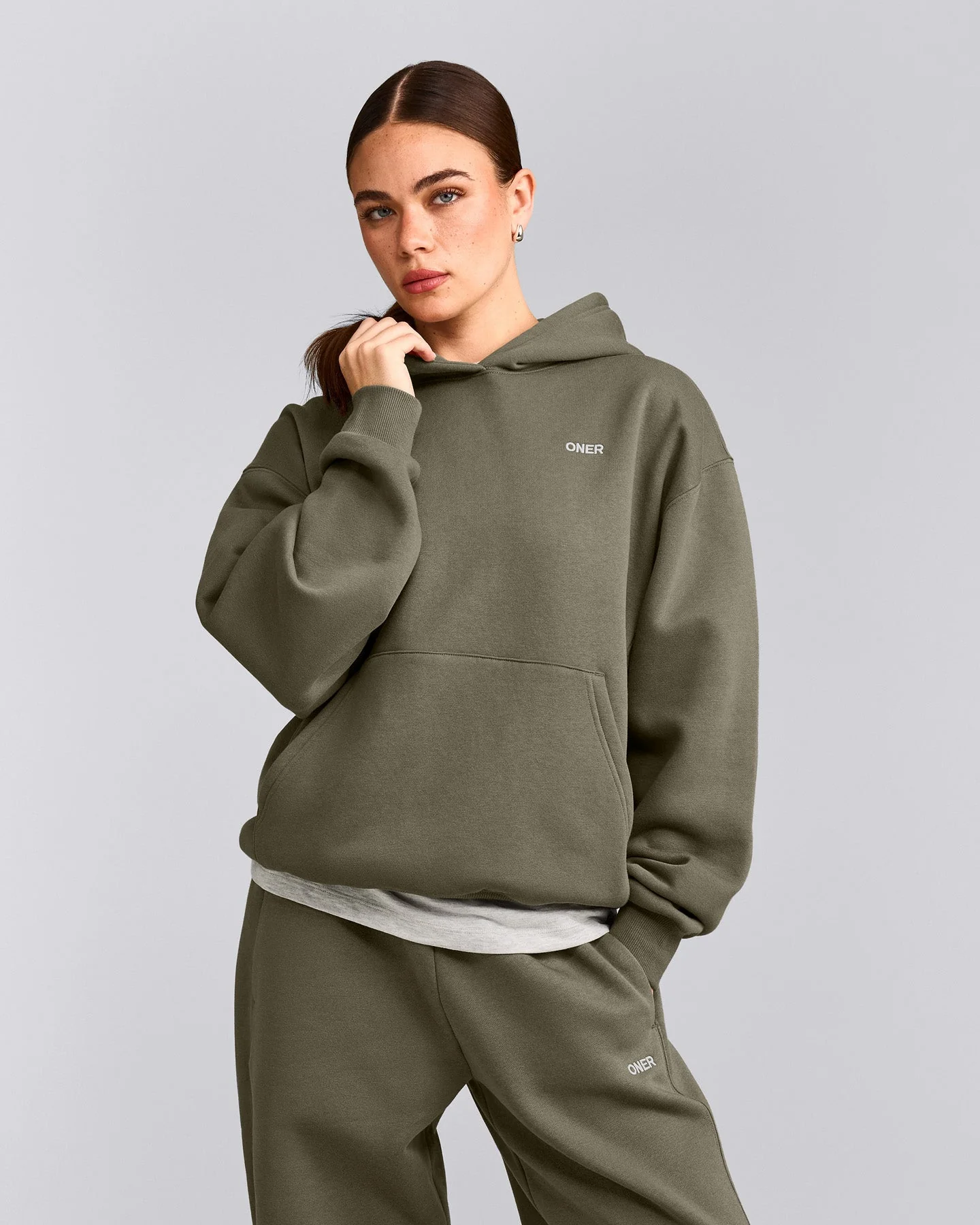 Foundations Cosy Hoodie | Alpine Green