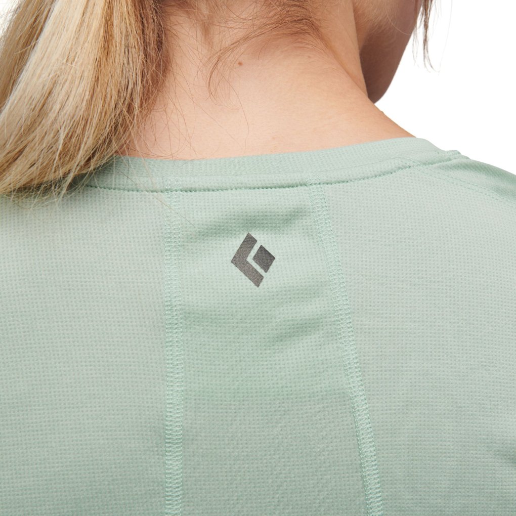 Black Diamond Lightwire Short Sleeve Tech Tee Women - Foam Green