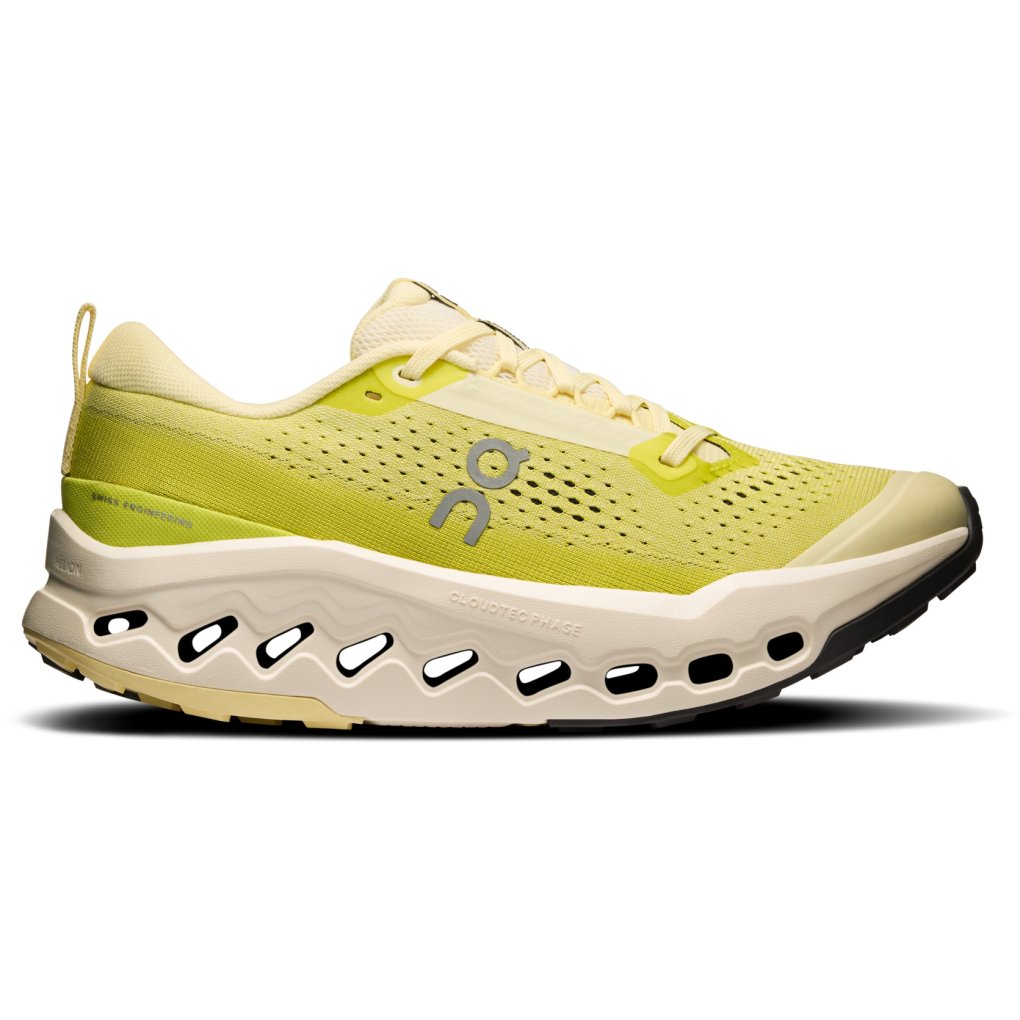 On Cloudsurfer Trail 2 Running Shoes Women - Ivory | Lime