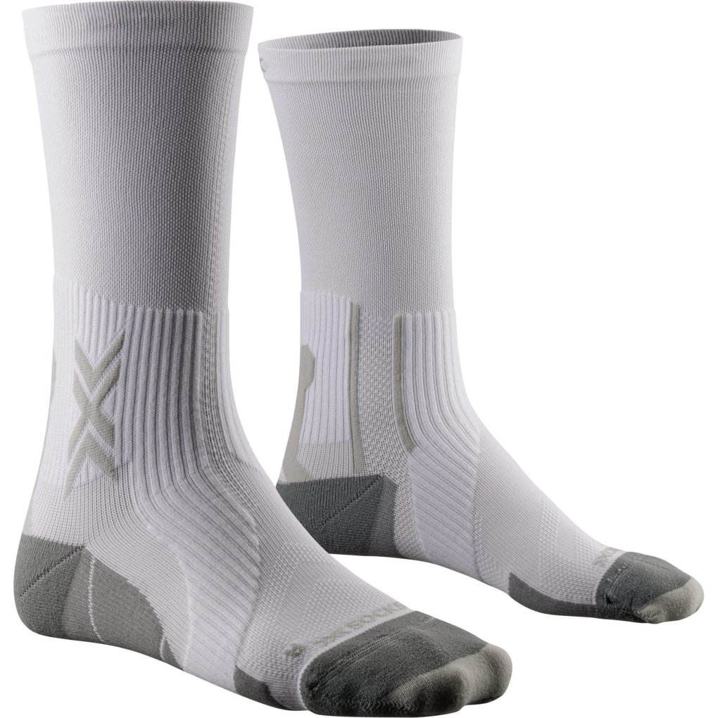 X-Socks Run Perform Crew Socks - arctic white/pearl grey