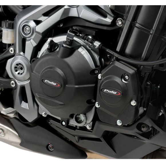 Protection Moteur Puig Kit de 3 pare-carters - NoirRef : PUI0645 / 20135N