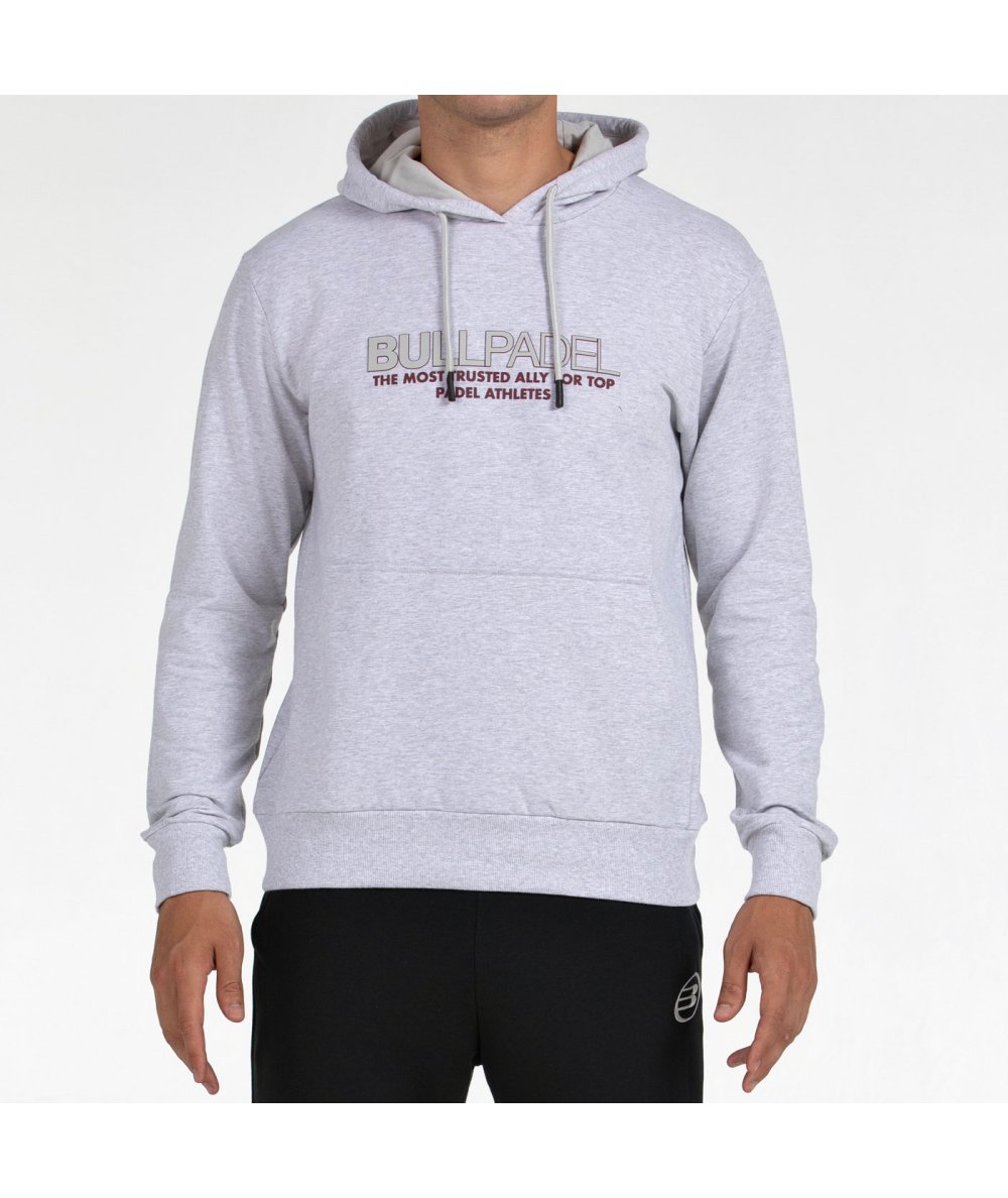 BULLPADEL BOYEN LIGHT GREY VIGORE SWEATSHIRT