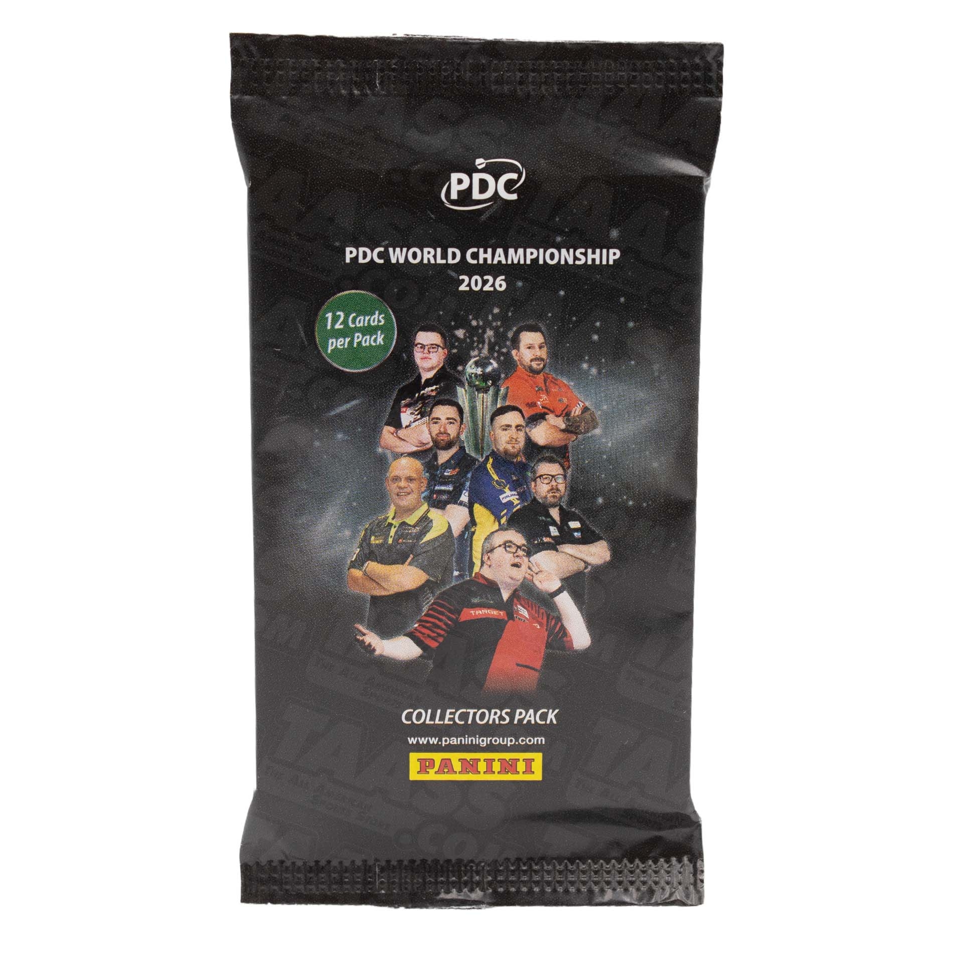 2026 Panini Darts PDC World Championship Trading Cards Collectors Pack