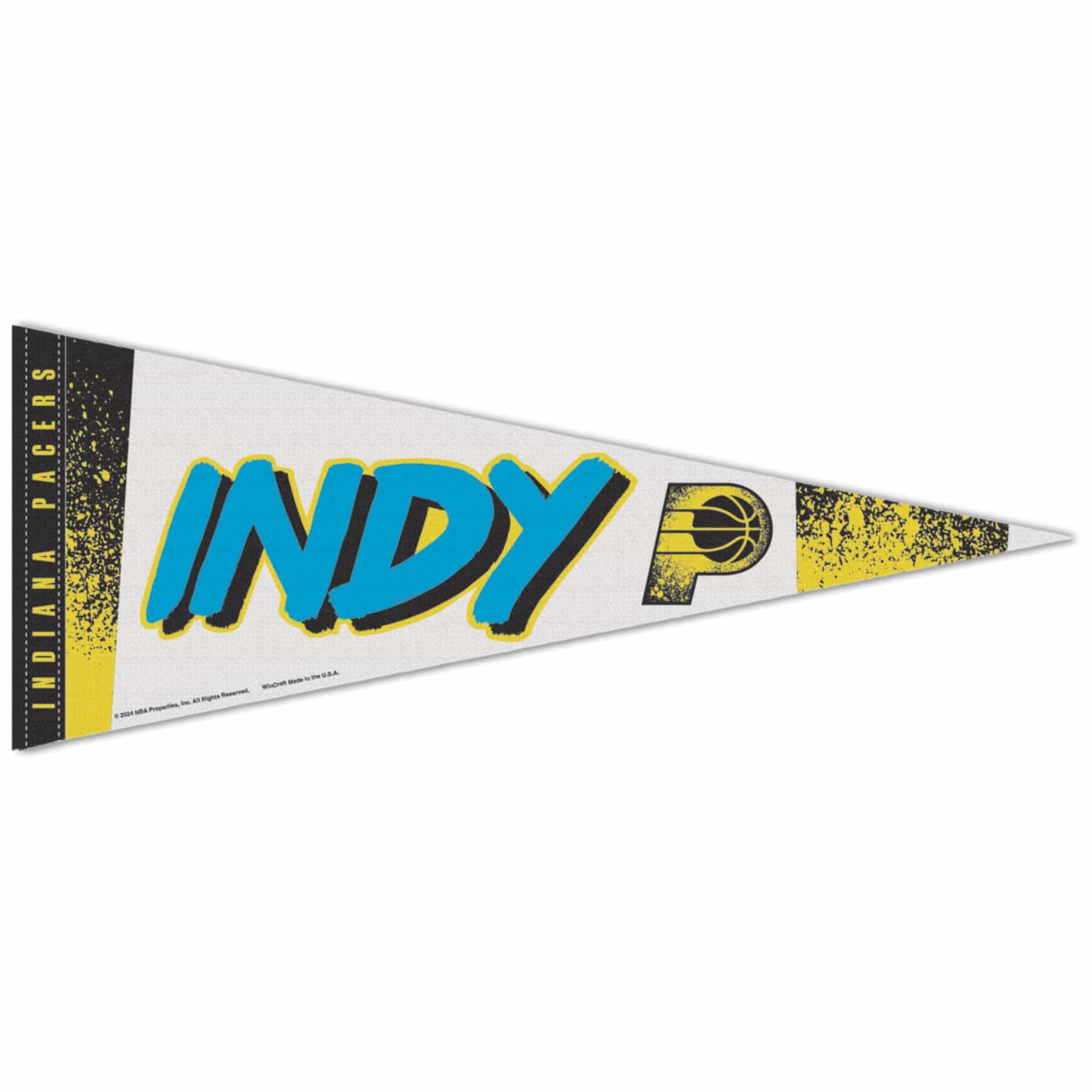 Indiana Pacers City Edition Premium NBA Pennant