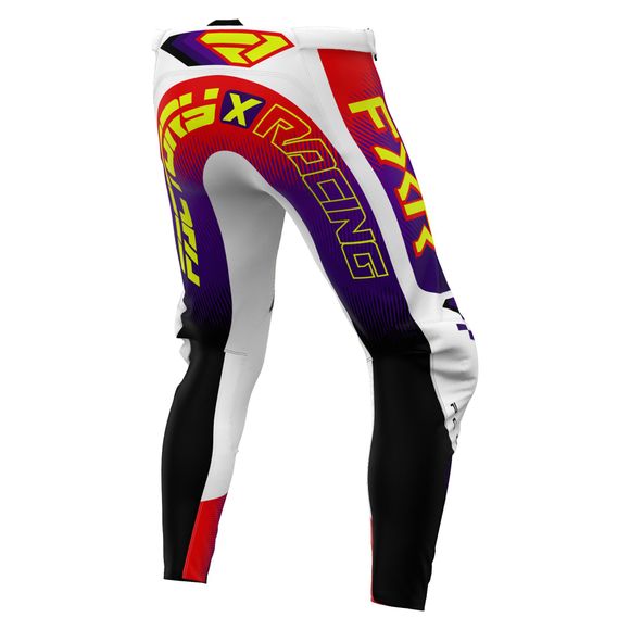 CHILDREN FXR PODIUM cross pants - White / PurpleRef: FXR1662