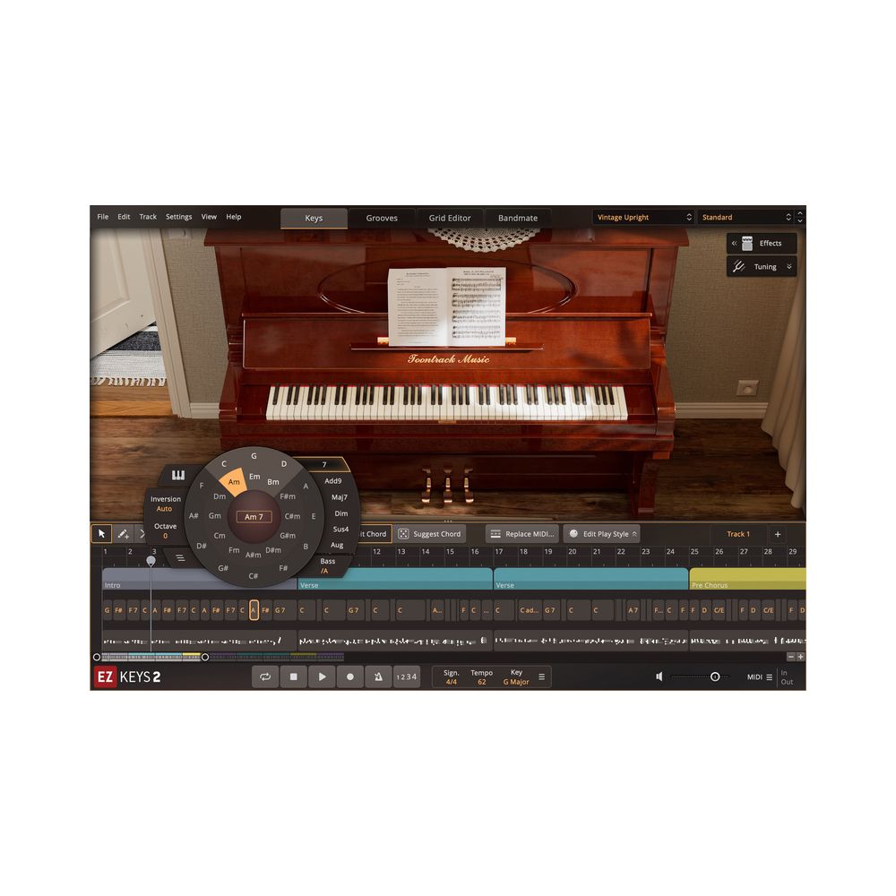 Toontrack EKX Vintage Upright – Thomann Ireland