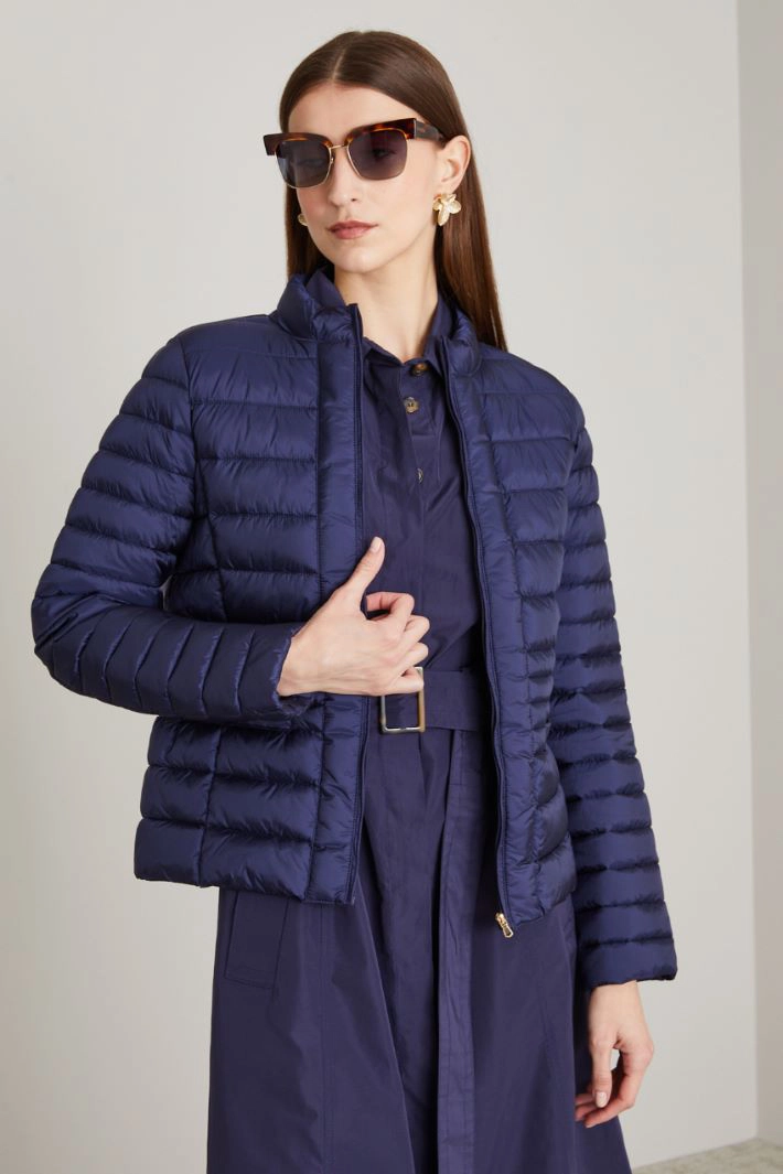 Quilted jacket - BLUE