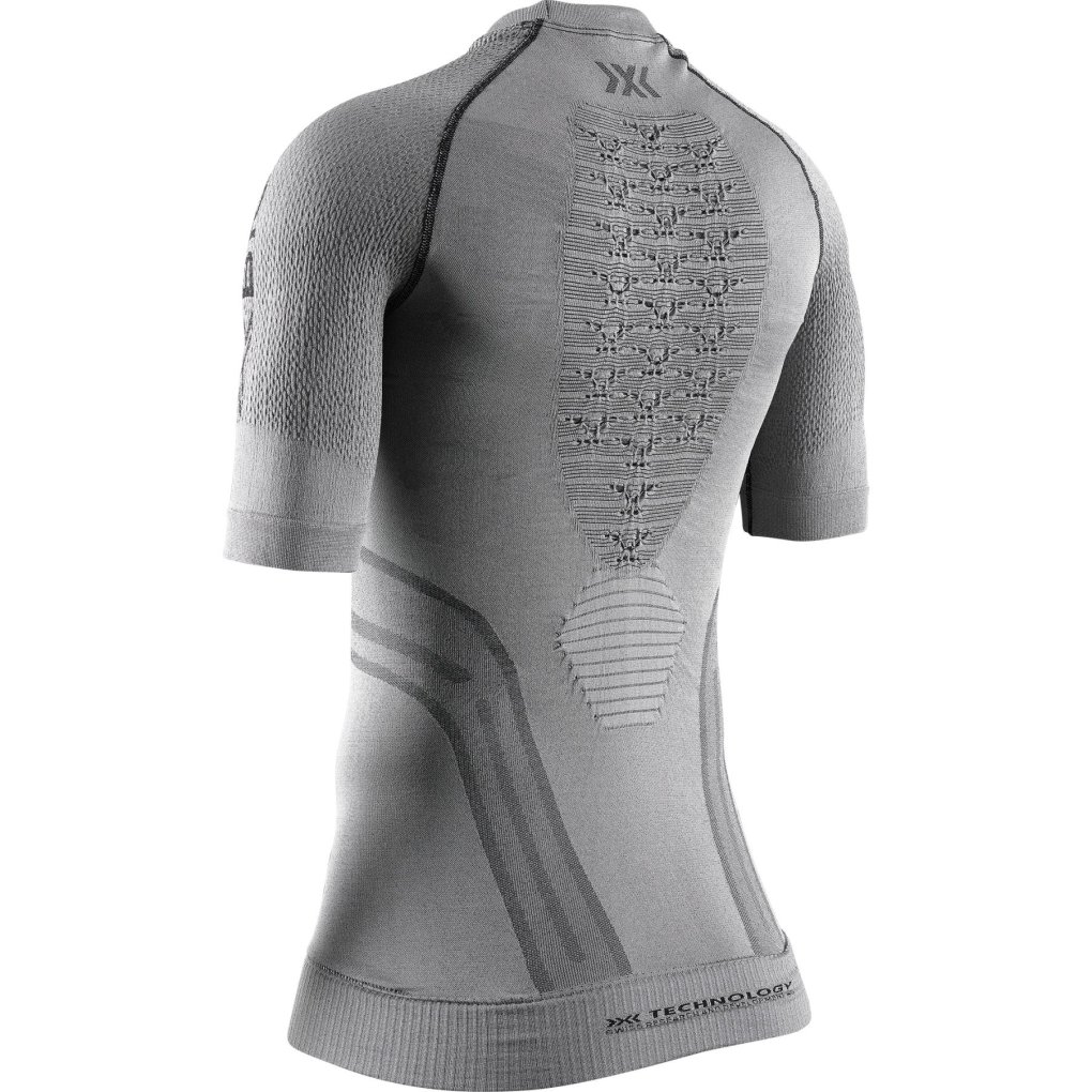X-Bionic Fennec 4.0 Run Short Sleeves Shirt for Women - anthracite/silver