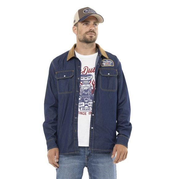 Von Dutch FUEL Shirt - BlueRef: VDH0301