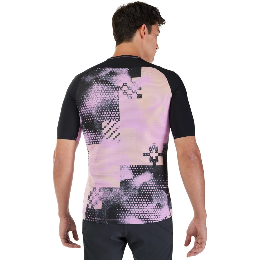 FOX Flexair Ascent MTB Short Sleeve Jersey Men - Pulse - dusty rose