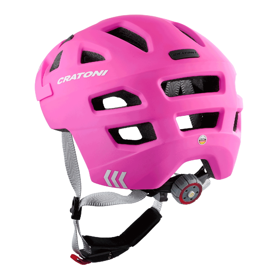 CRATONI Maxster Pro Bike Helmet Kids - blush-rose matt