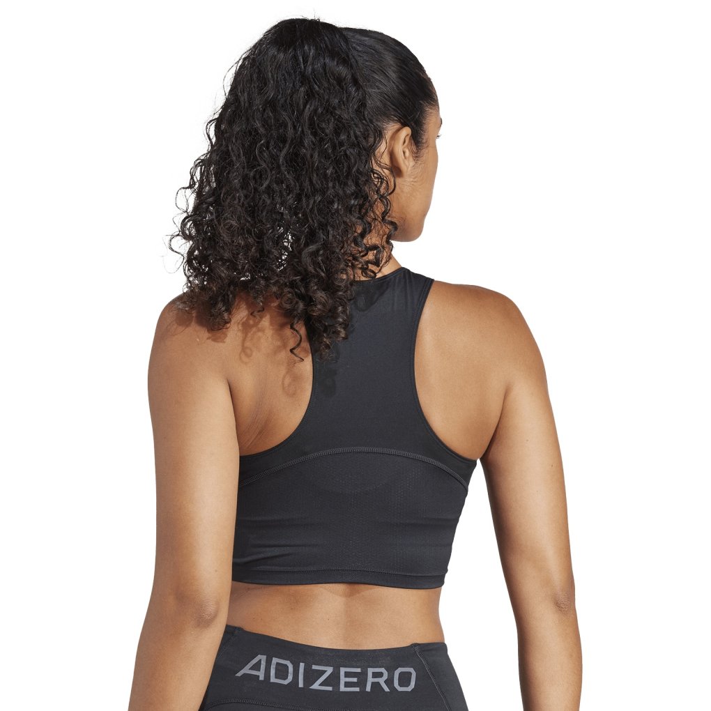 adidas Adizero Essentials Running Crop Top Women - black IY5506