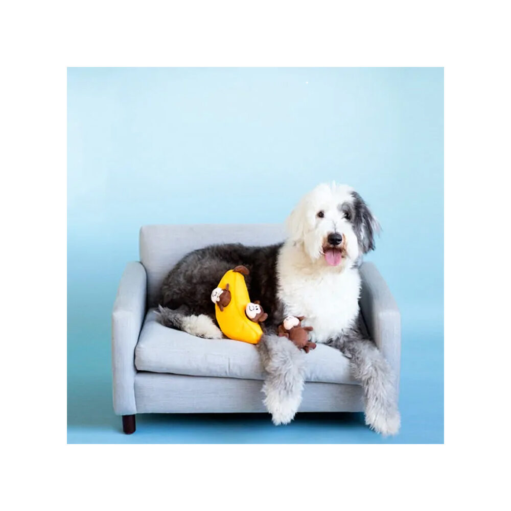 ZippyPaws Zippy Burrow Monkey 'n Banana