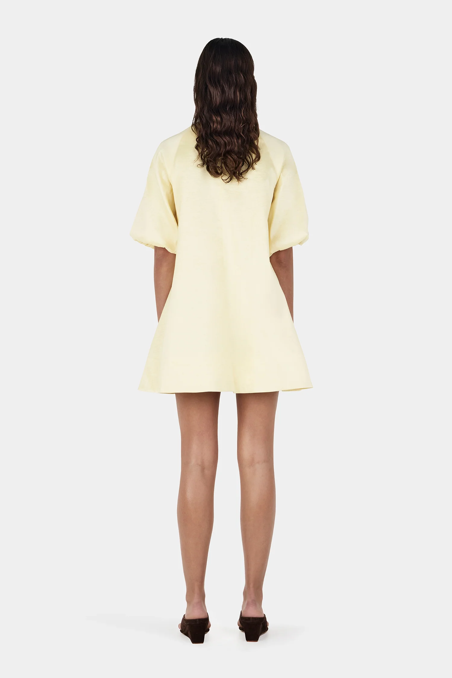 Jemima Taffeta Dress Butter