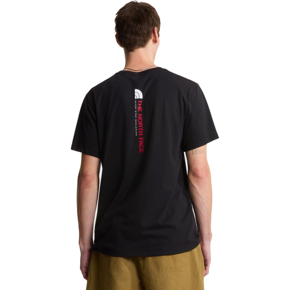 The North Face Vertical Regular Graphic T-Shirt Men - TNF Black