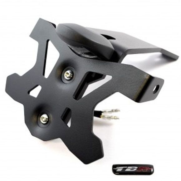 Top block black license plate holder - blackRef: tb0344 / spes33