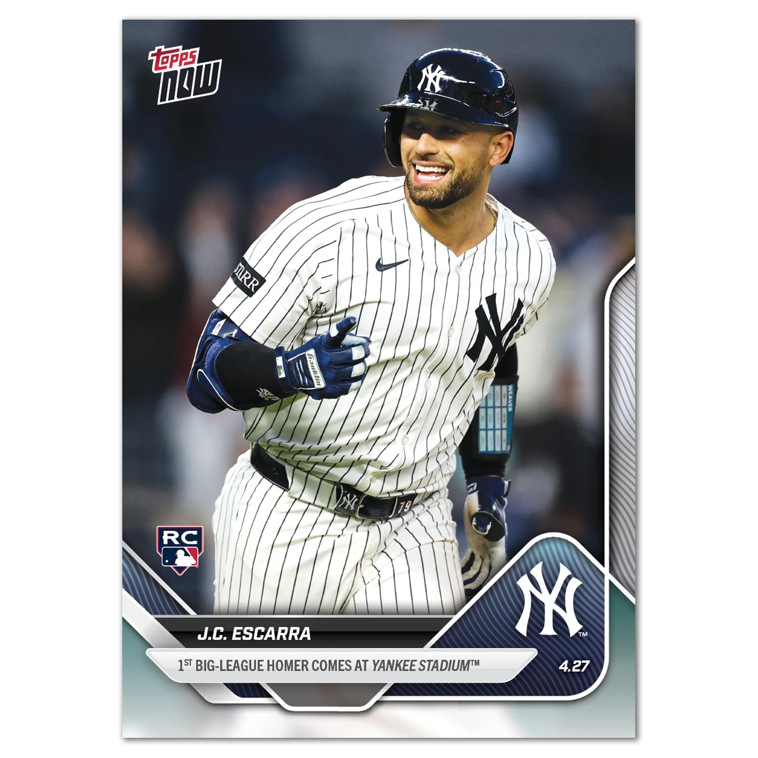 J.C. Escarra - 2025 MLB Topps NOW® - Card 114