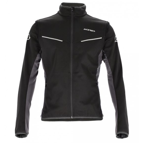 Acerbis TRACK SOFTSHELL 2023 Enduro Jacket - Black / GreyRef: AE3399