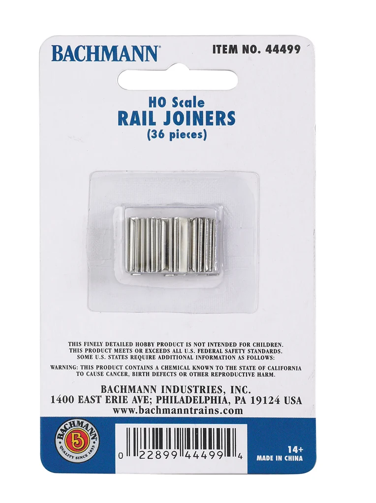 HO NS EZ Rail Joiners (36) Bachmann BAC44499