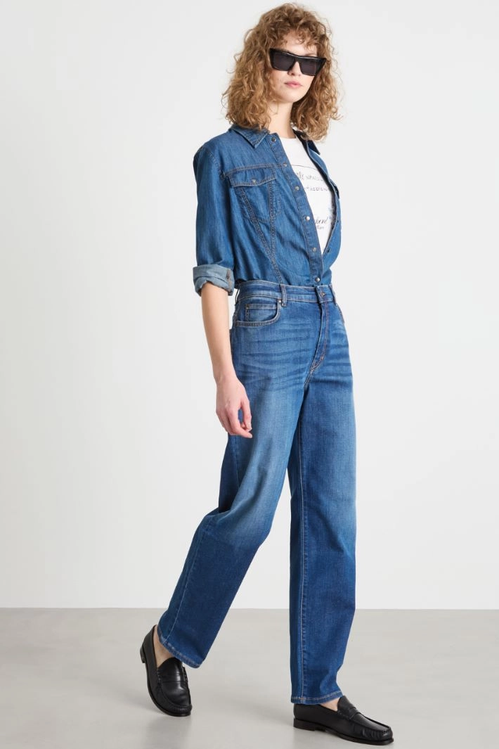 Straight jeans - BLUE